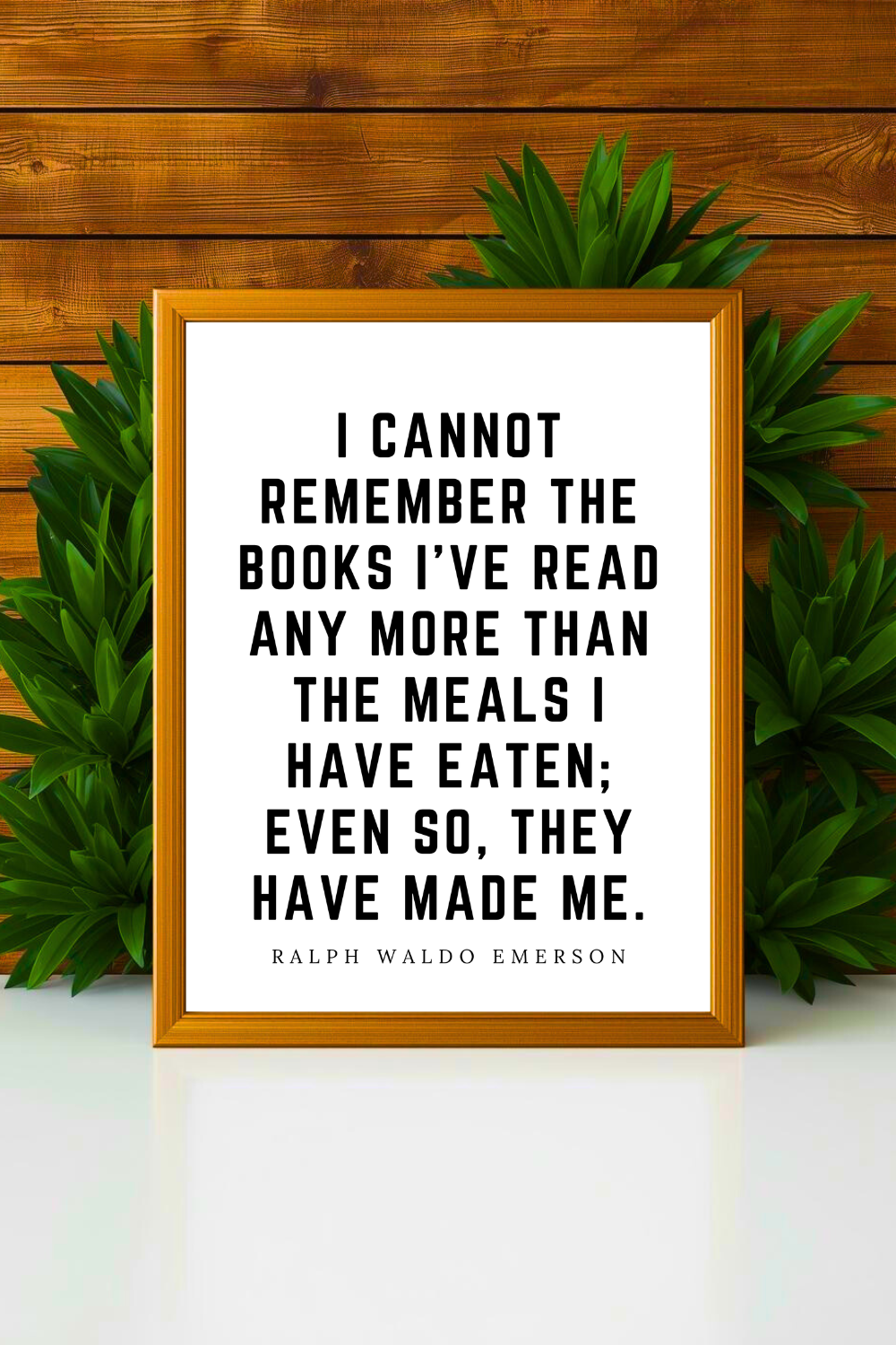I Cannot Remember the Books I've Read • Top Ralph Waldo Emerson Quotes • Modern Minimalist Printable • Positive Inspirational Quotes • Home Decorations.png