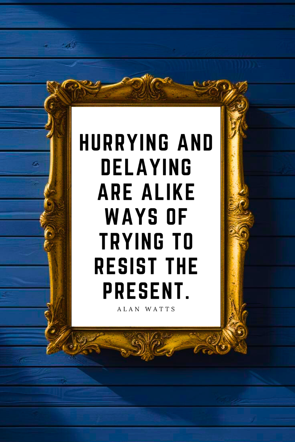 HURRYING AND DELAYING ARE ALIKE • Printable Motivational Sayings • Black and White Inspirational Wall Art Quote Prints.png