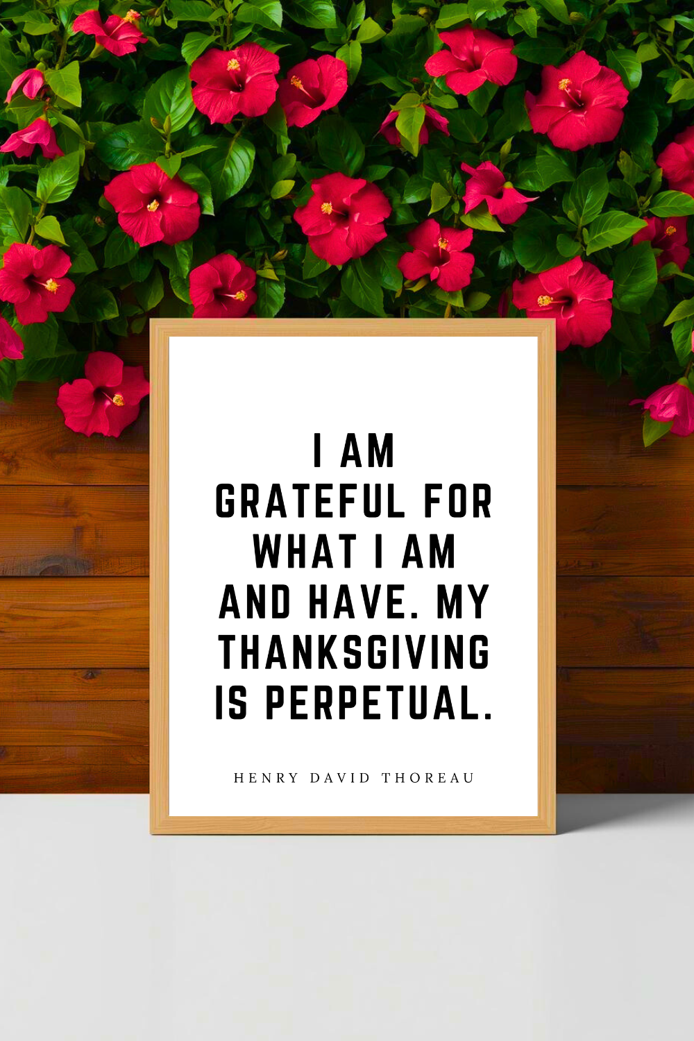 My Thanksgiving is Perpetual • Top Henry David Thoreau Quotes • Modern Minimalist Printable • Positive Inspirational Quote • 8x10 Print.png