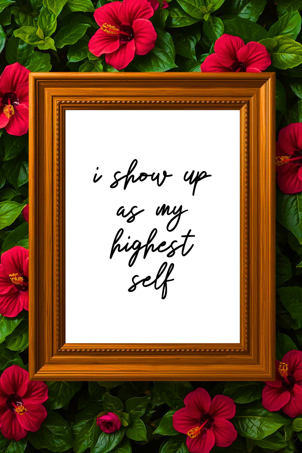 i show up as my highest self • Printable Positive Affirmation • Printable Positive Affirmation • Modern Farmhouse Decor • Wall Art Quote • Black and White • Printable PDF.png