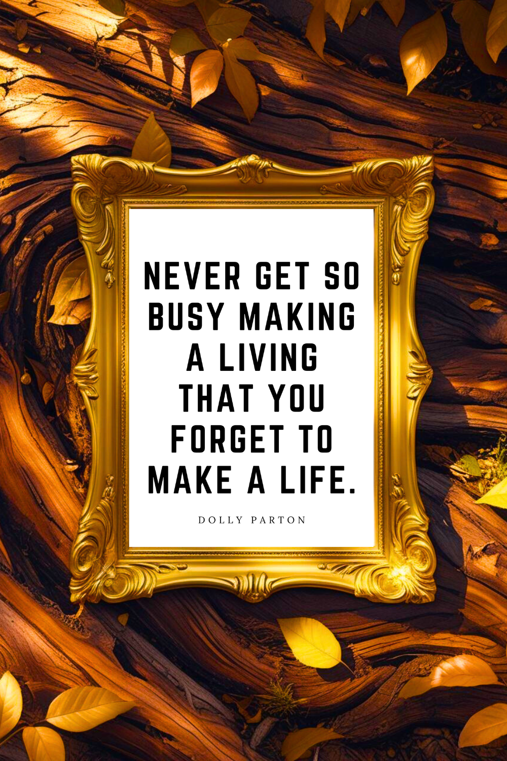 MAKE A LIFE • 8x10 • Downloadable Motivational Quote Poster • Feel Good Wall Decor.png