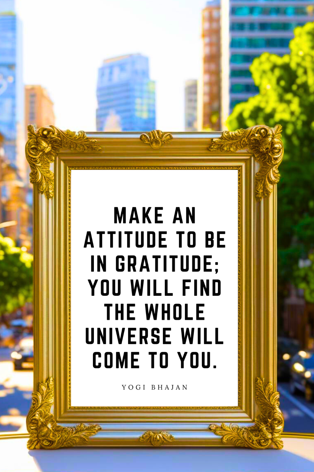 AN ATTITUDE TO BE IN GRATITUDE • Printable Inspiration Best Motivational Quotes • Black and White Download • Wall Art.png