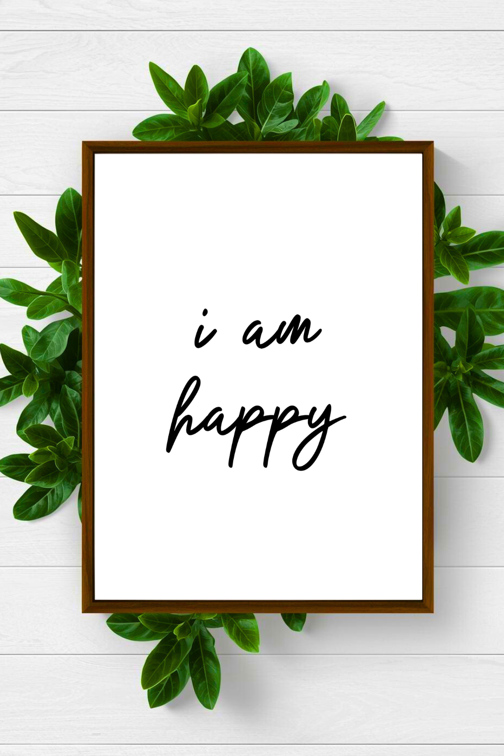 i am happy • Inspirational Quotes • Printable Art • Home Decoration • Office Wall Print.png