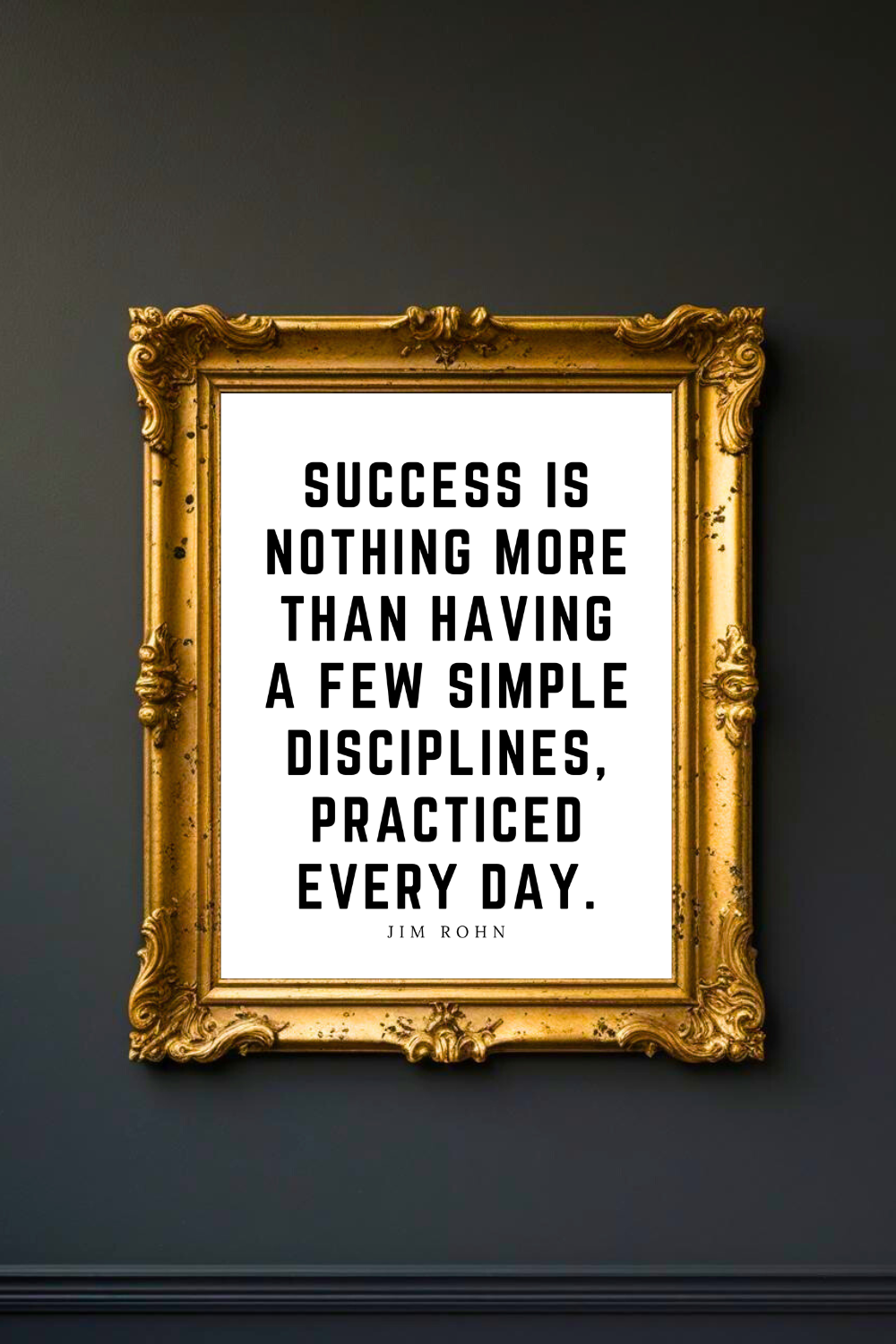 A FEW SIMPLE DISCIPLINES • 8x10 • Uplifting Quotes to Print Instant Download Wall Art.png