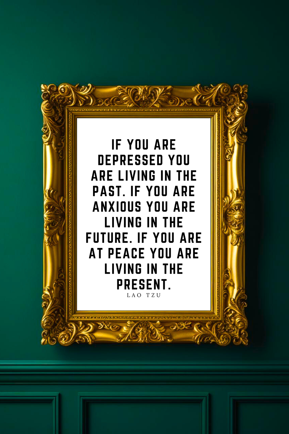 If You Are at Peace • Top Lao Tzu Quotes • Home Decor • Black and White Printable Wall Art.png