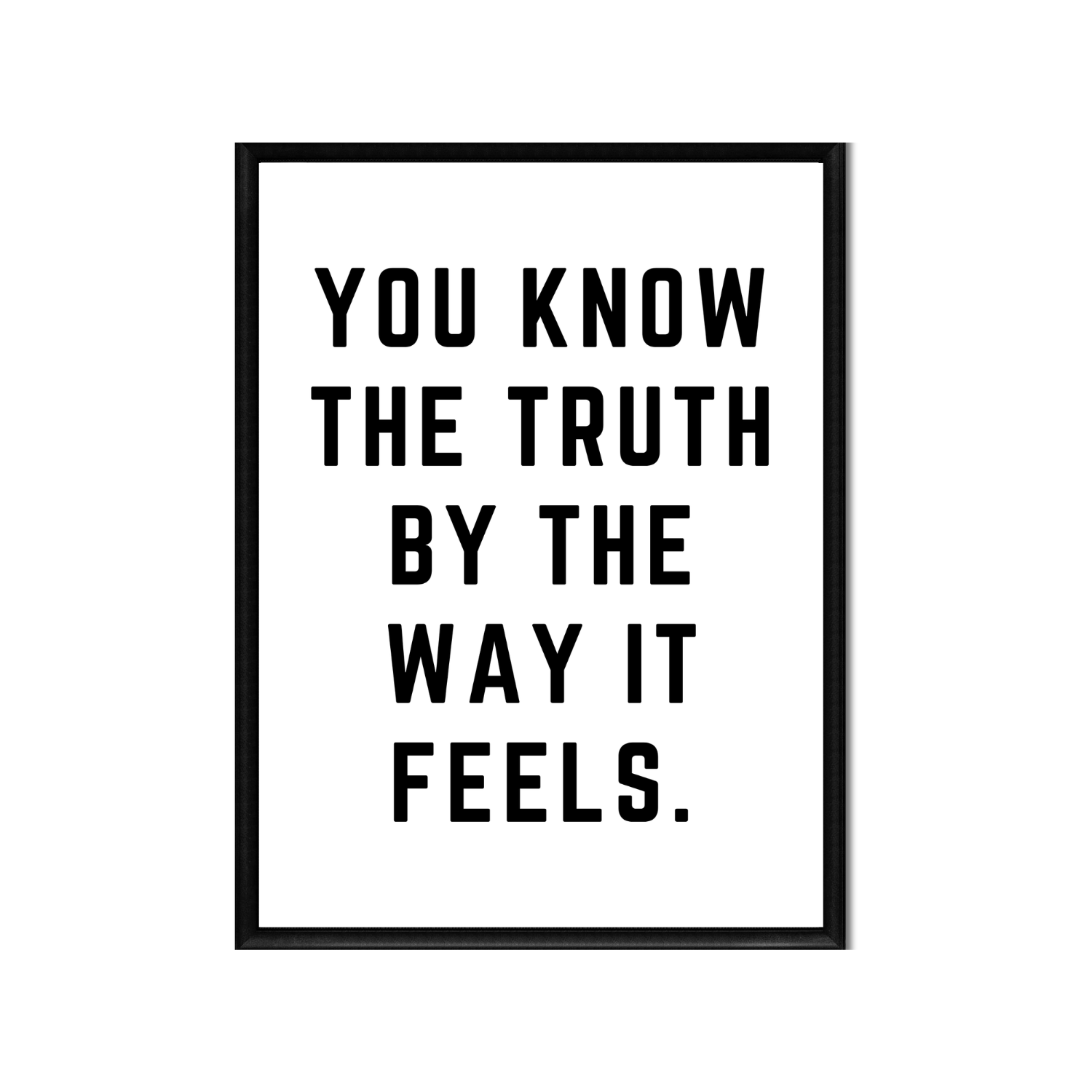 YOU KNOW THE TRUTH • Printable Quote Downloadable File .png
