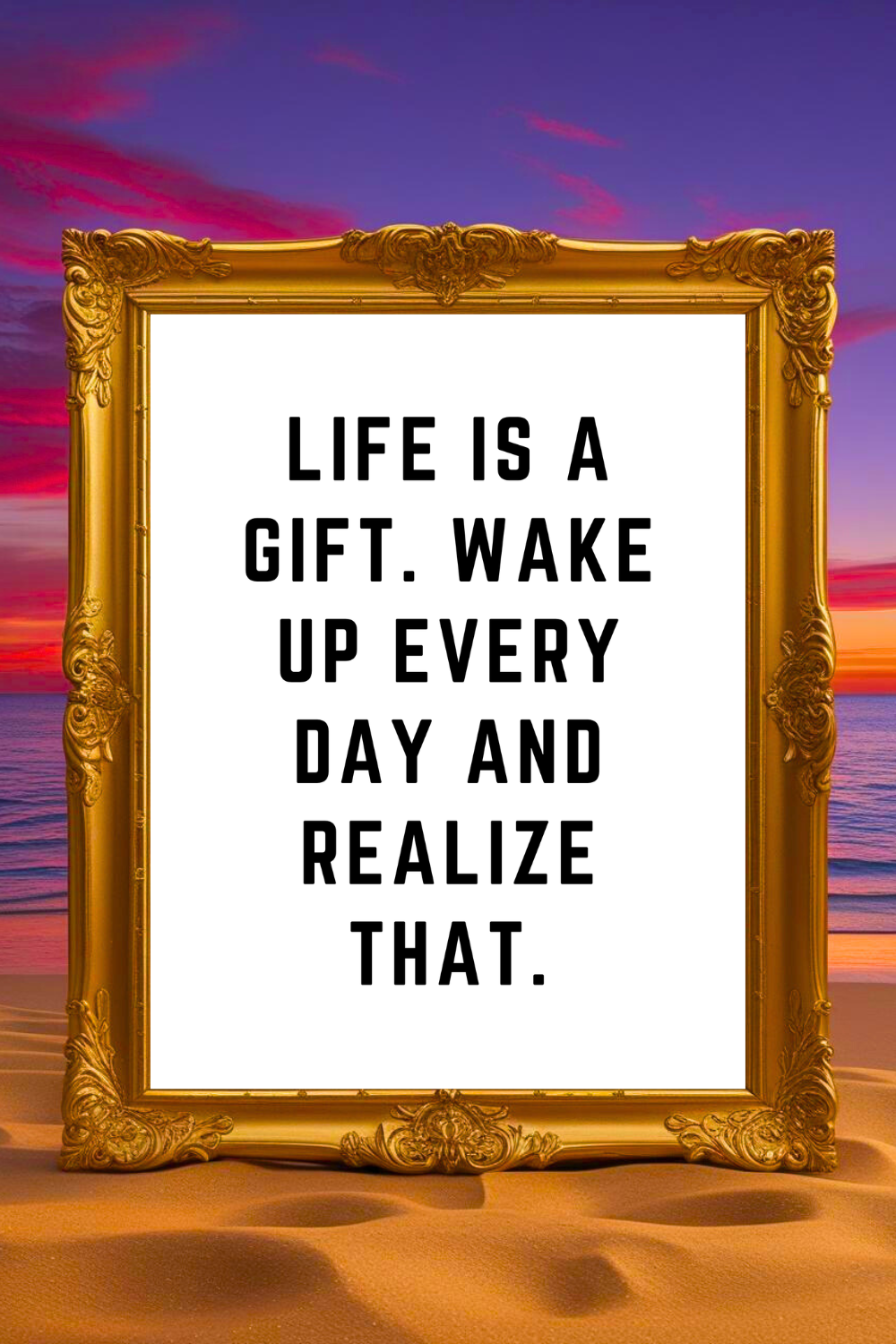 LIFE IS A GIFT • Printable Peace to the People Inspirational Quotes.png