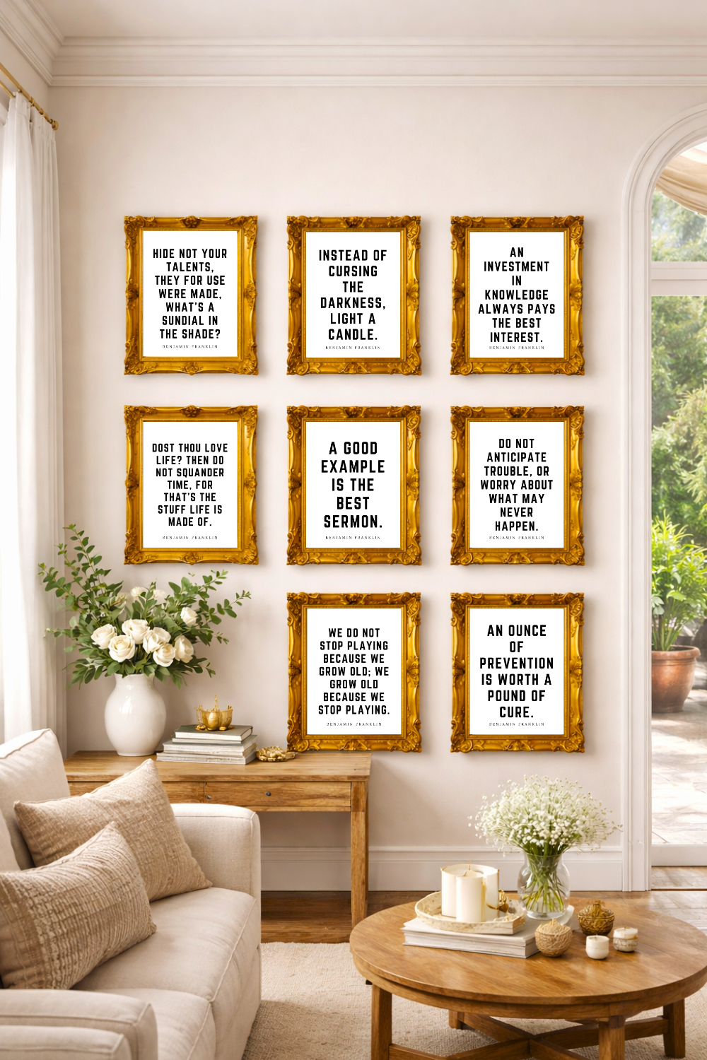 Top 10 Benjamin Franklin Quotes • Printable 8x10 Quote Bundle • Print • Instant Download Inspirational Wall Art.png