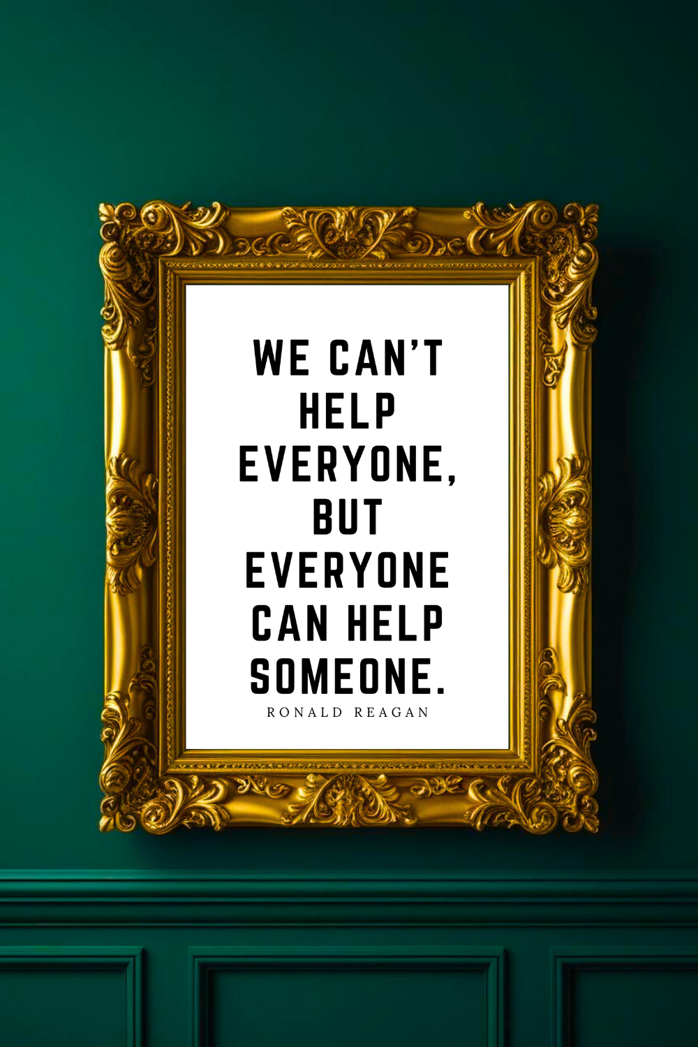 EVERYONE CAN HELP SOMEONE • Top Quotes Home Decor • Black and White Printable Wall Art.png