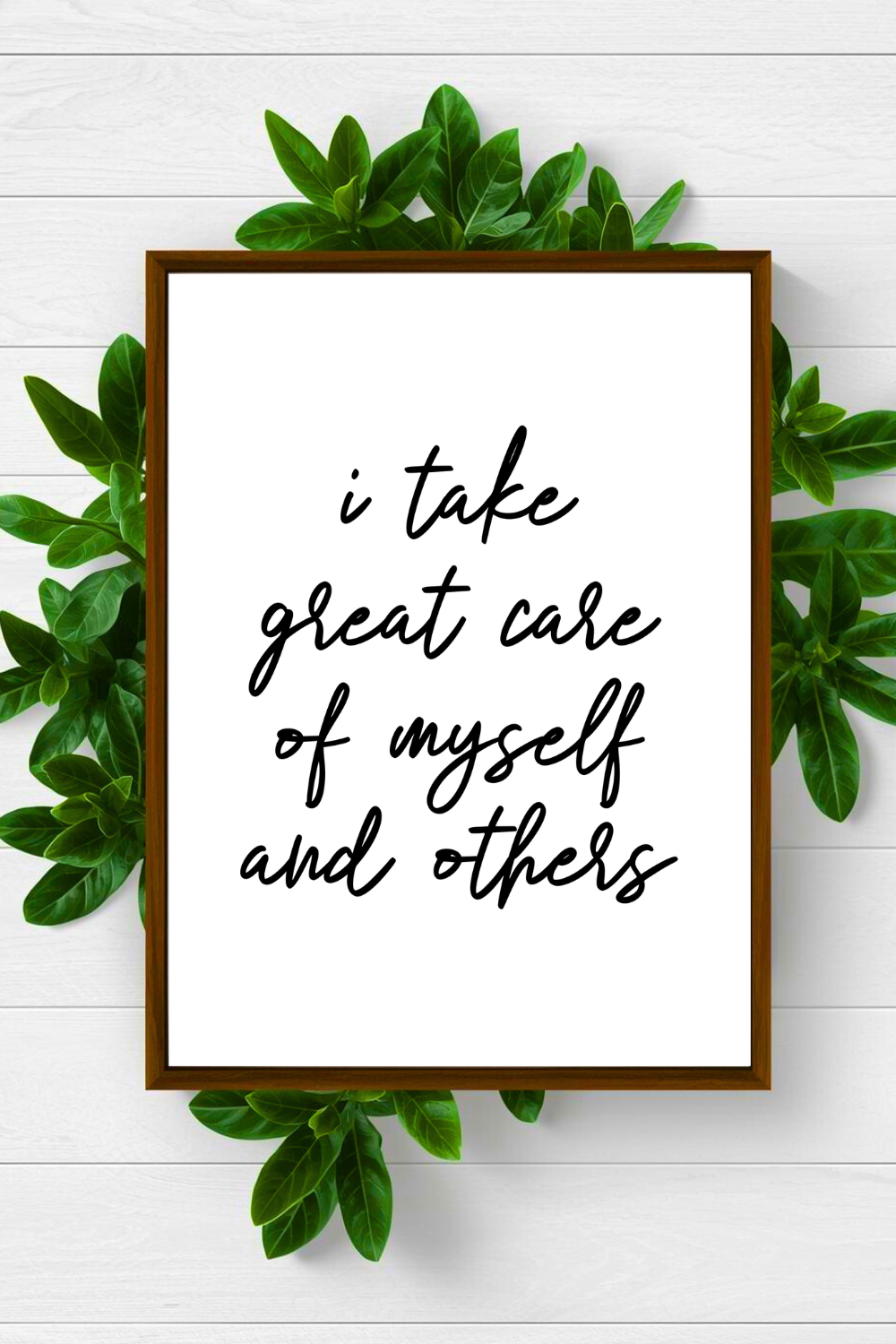 i take great care of myself and others • Inspirational Quotes • Printable Art • Home Decoration • Office Wall Print.png