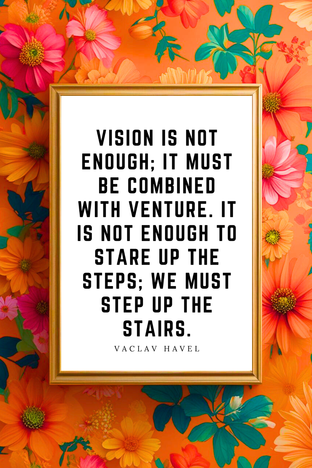 WE MUST STEP UP THE STAIRS • Uplifting Positive Quotes to Print On Demand • Instant Download Wall Art.png