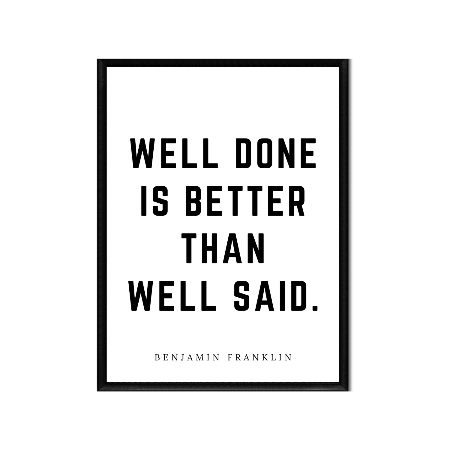 WELL DONE IS BETTER • Printable Quote Downloadable File .png