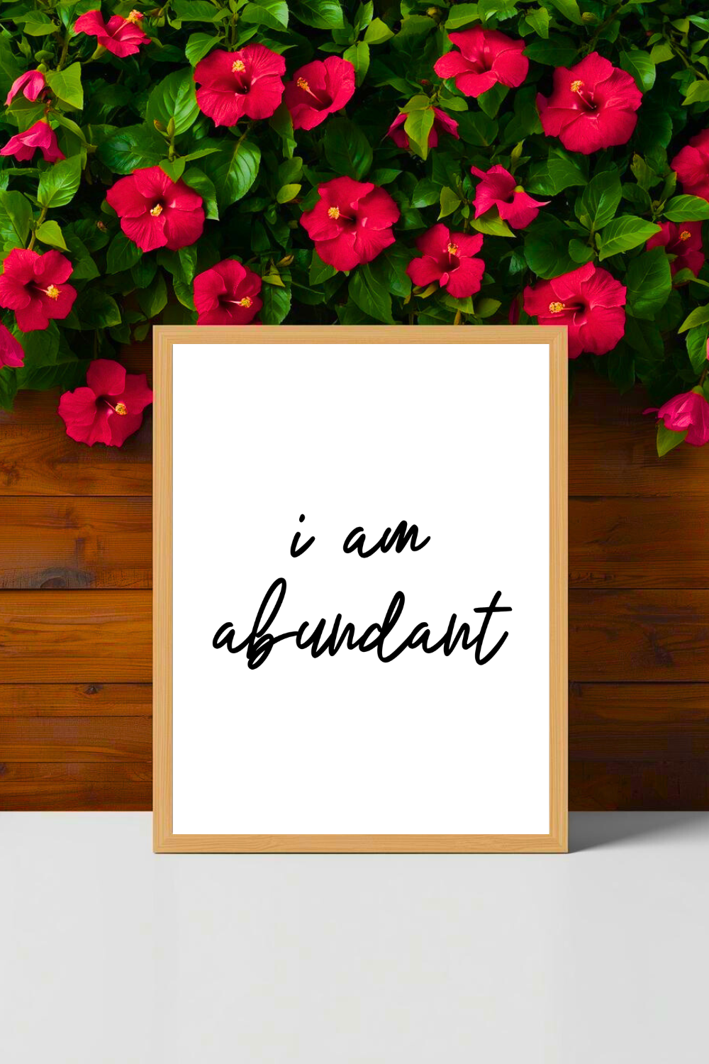 i am abundant • Printable Positive Affirmation • Modern Minimalist Printable • Positive Inspirational Quote • 8x10 Print.png