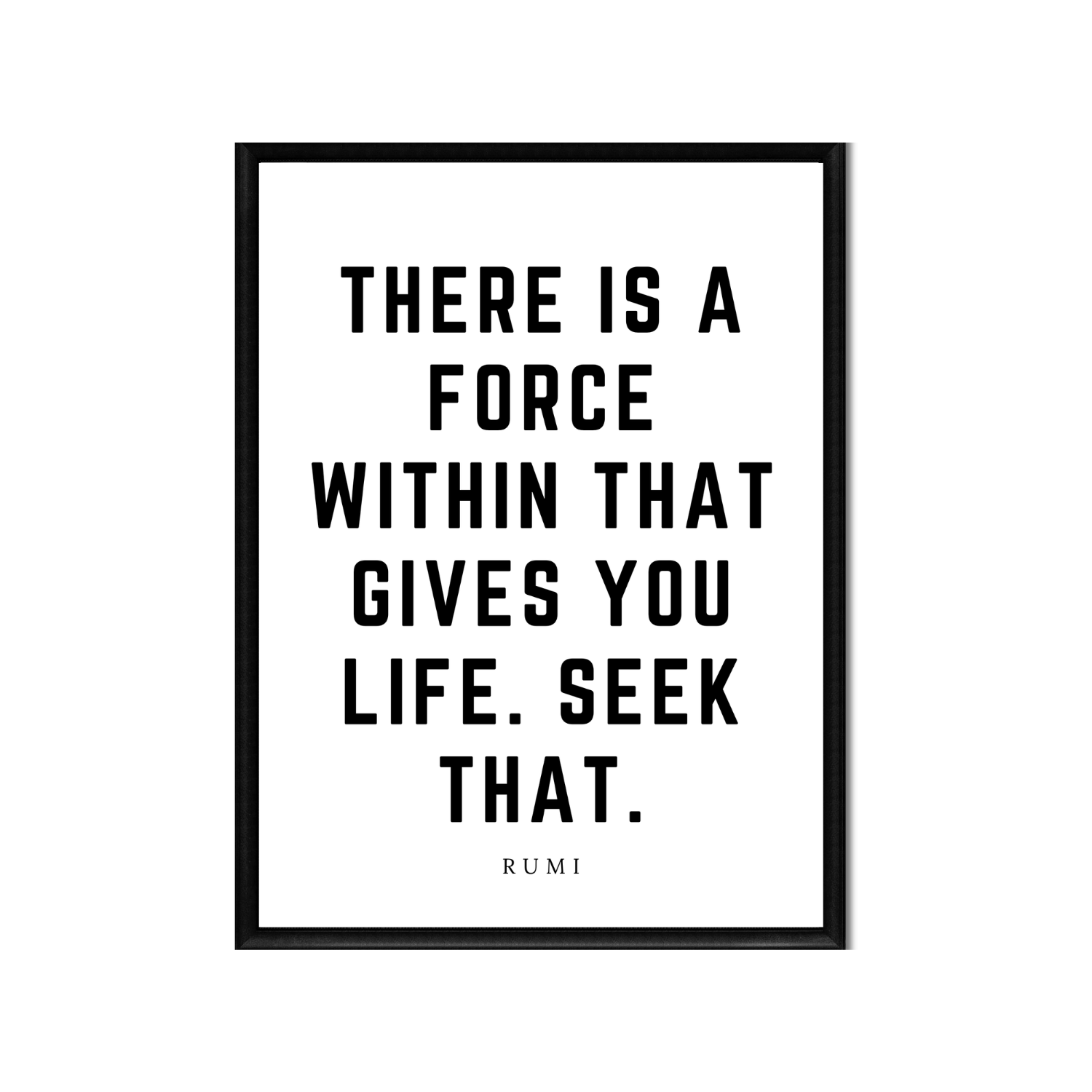 A FORCE WITHIN • Printable Quote Downloadable File .png
