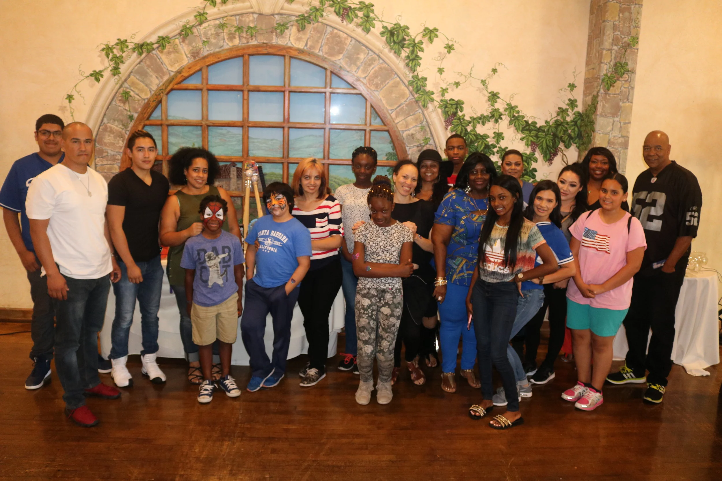 Resident families shared a fun morning together. 