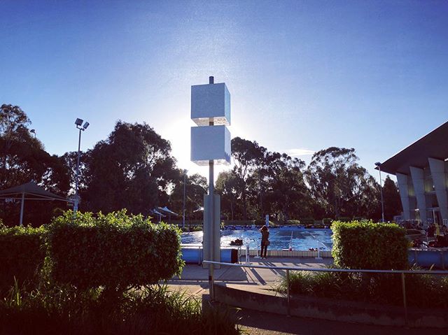 The place to be on sunny October evenings! Great to see so many swimmers at training lately. #healthfirst #homeworkcanwait #swimmerslife #melbourne