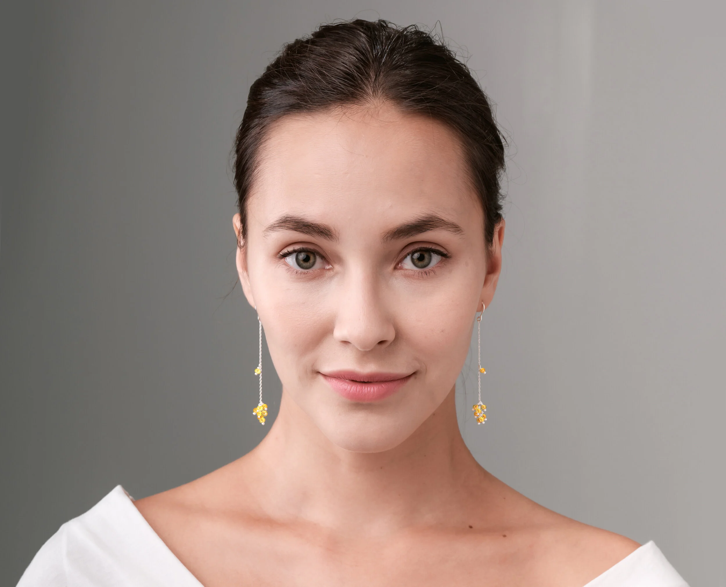 Handmade-citrine-earrings-on-women.jpg