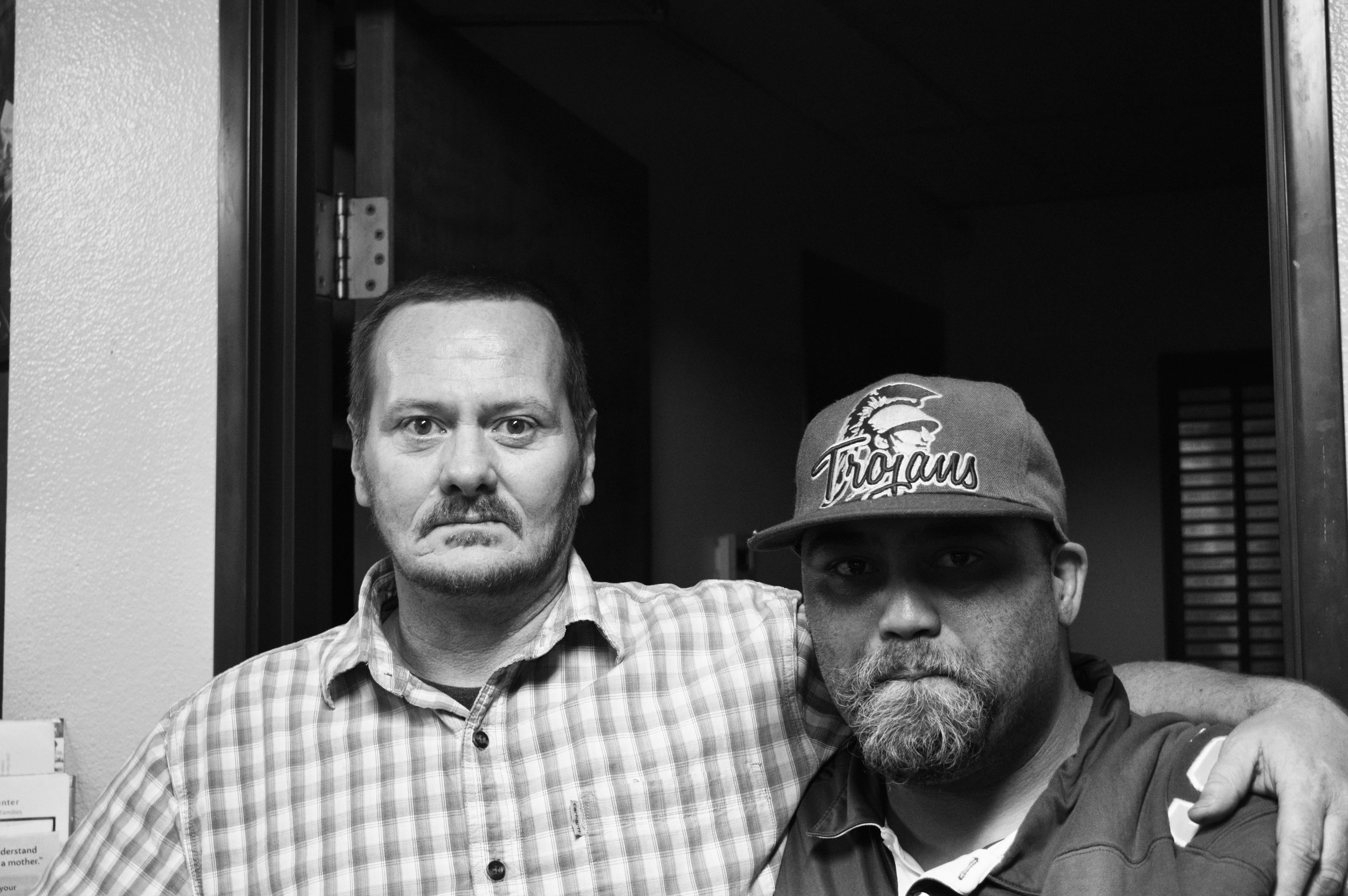 Velton introduces us to two of the men at the Rescue Mission who have inspired him and kept him going.