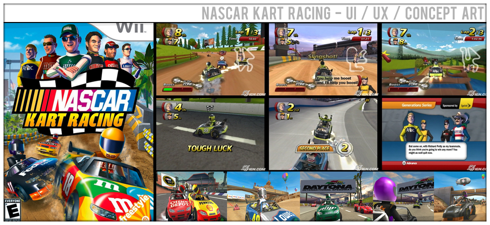 EA Nascar Kart Racing WII