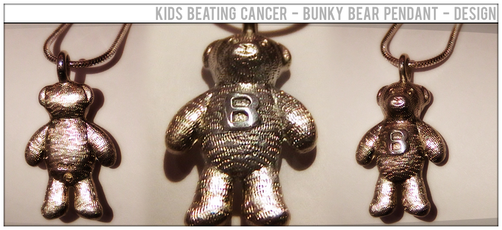 Bunky Bear Pendant