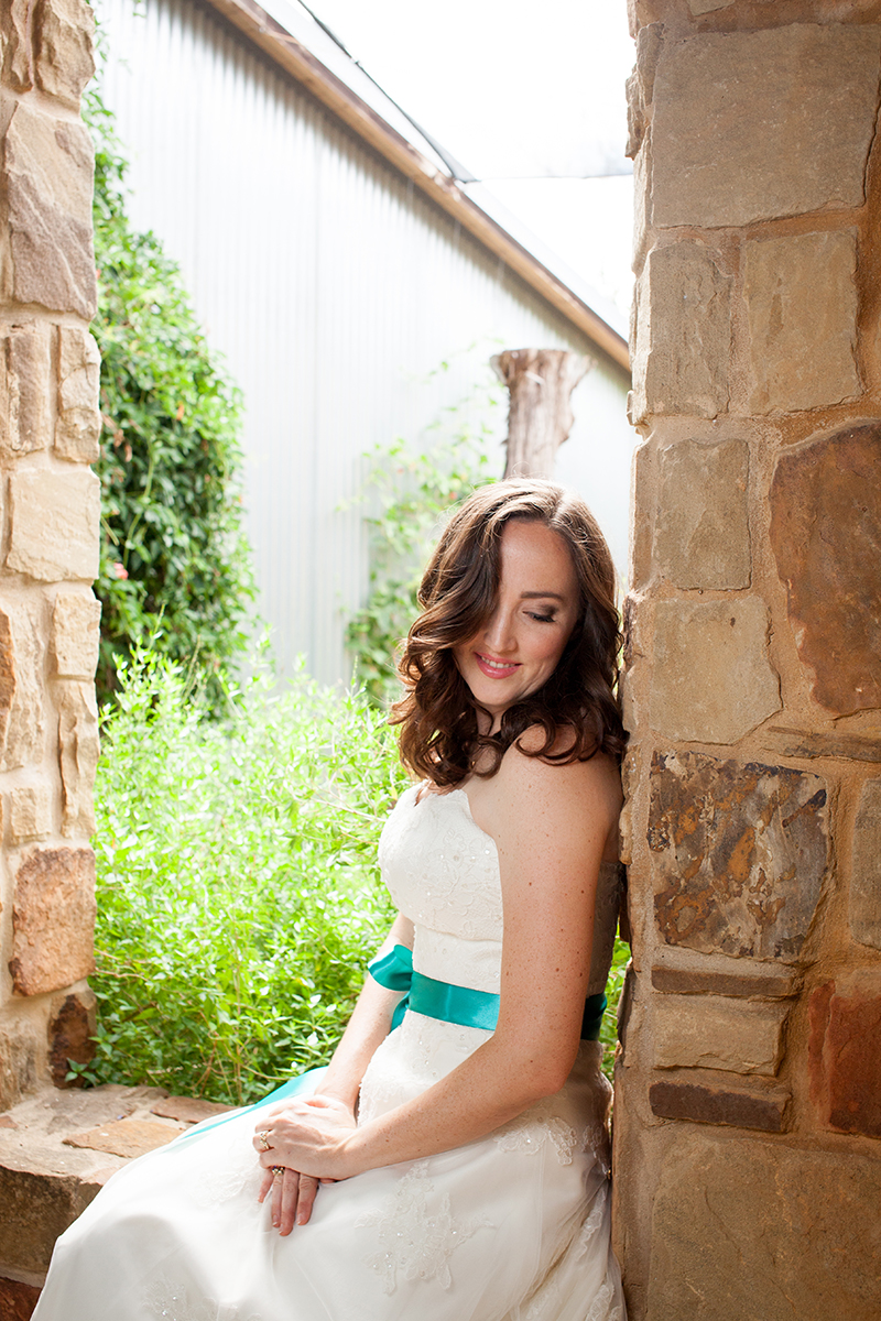 classic austin wedding portrait