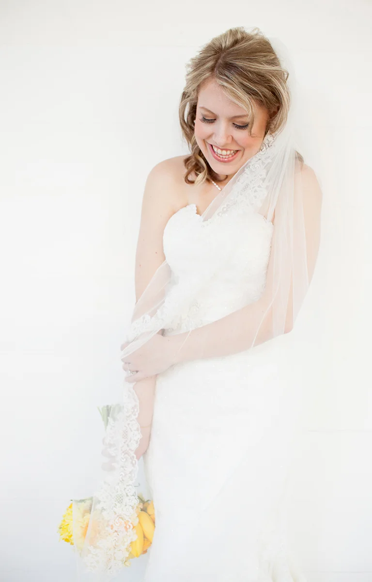 soft austin bridal portrait