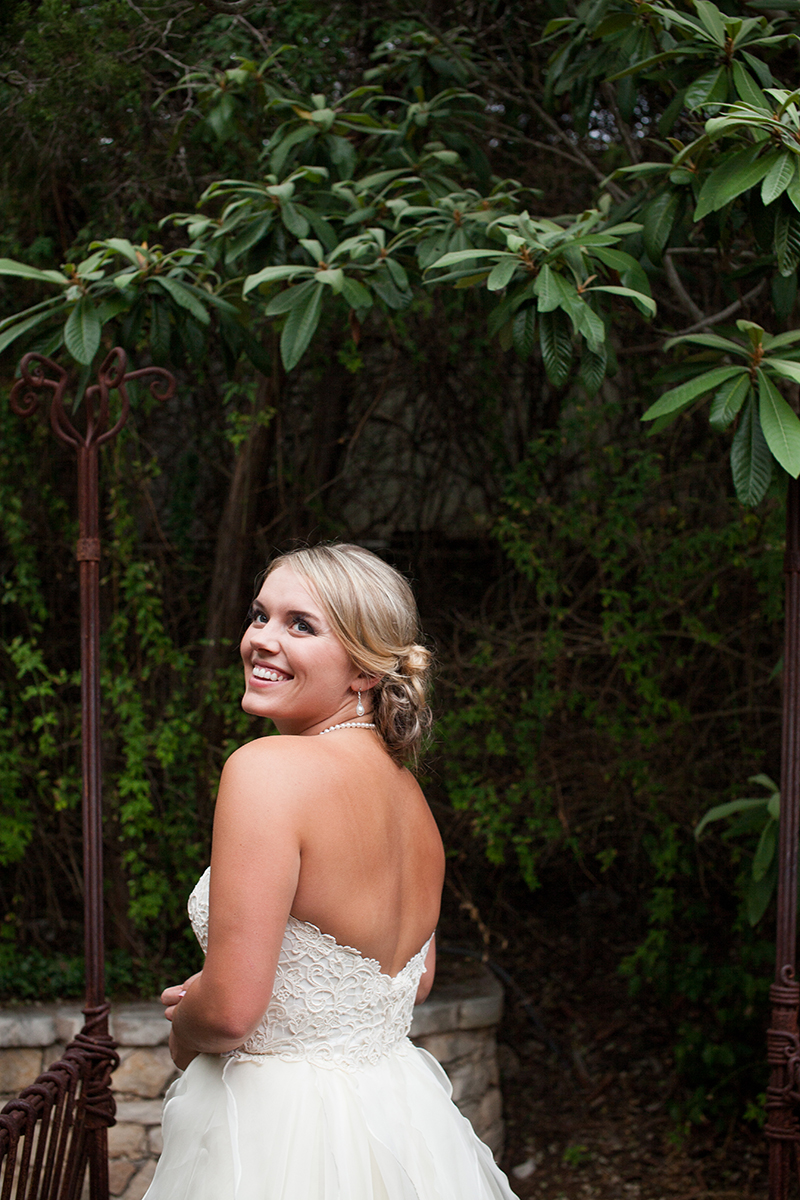 dreamy austin bridal portrait