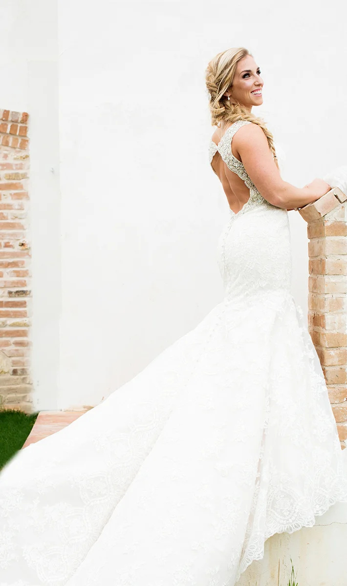 traditional austin bridal portrait