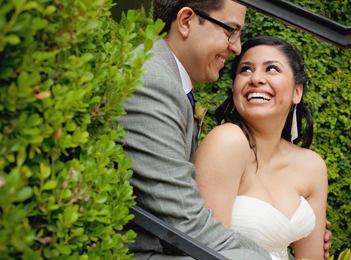 Happy Latin Couple Stock Photo