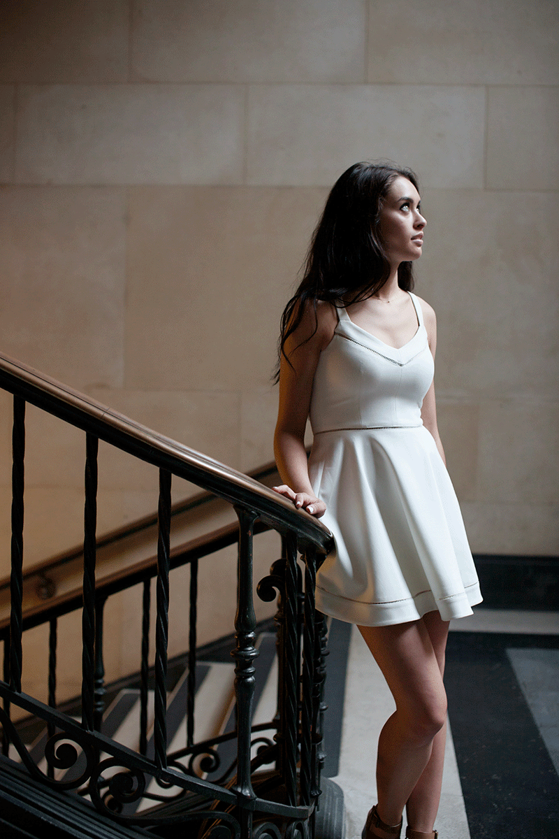 austin high school senior portrait