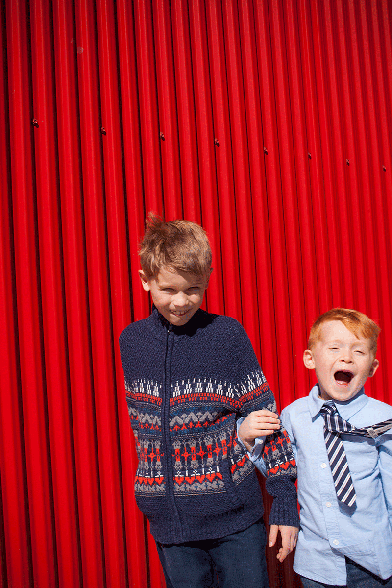 austin family winter photo shoot