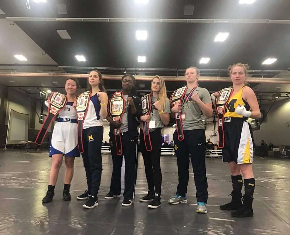 The University of Michigan's Female Champions.