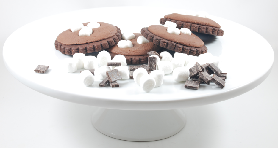 Hot Chocolate Cookies