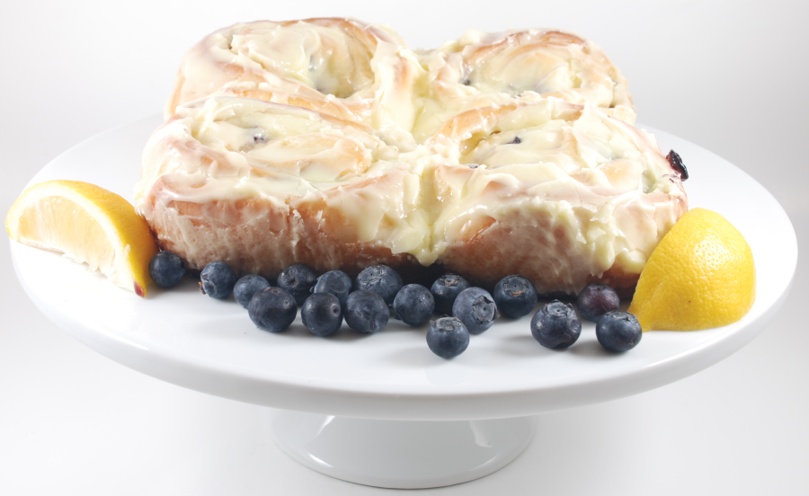 Blueberry Lemon Sweet Roll