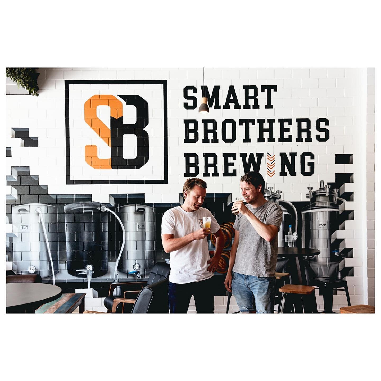 The Smart Brothers of @smartbrosbrew 

Swipe to the next slide to see their insane range of beer on tap.