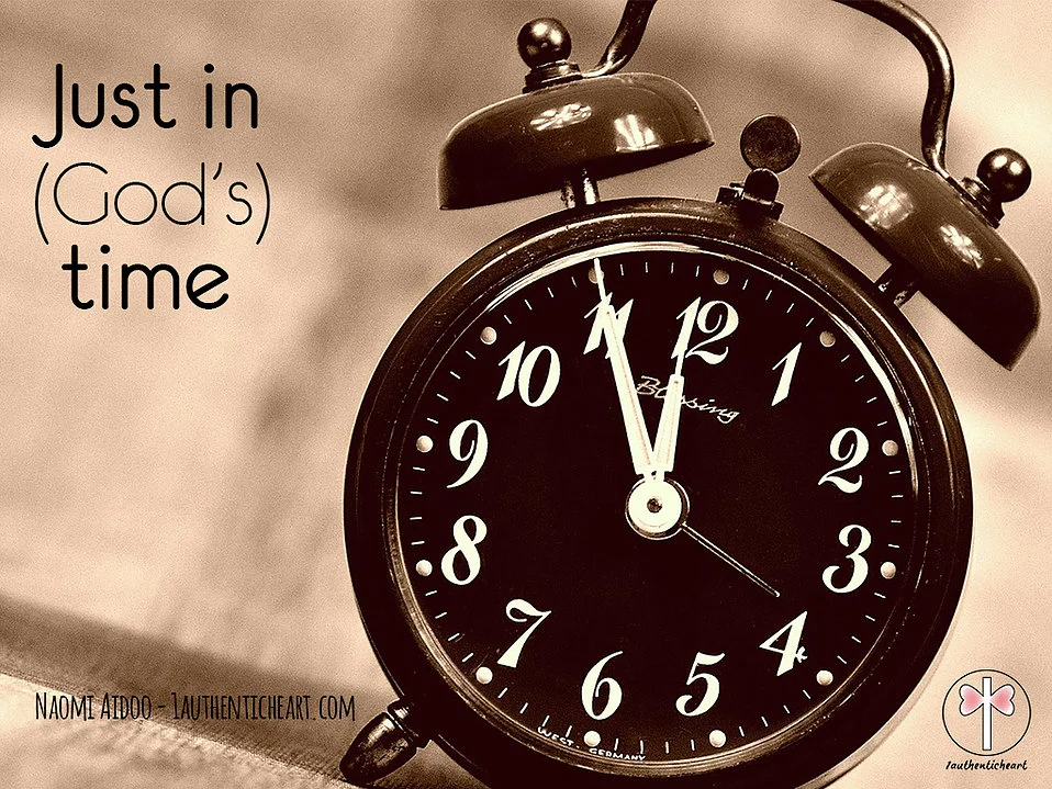  Just in (God's) Time