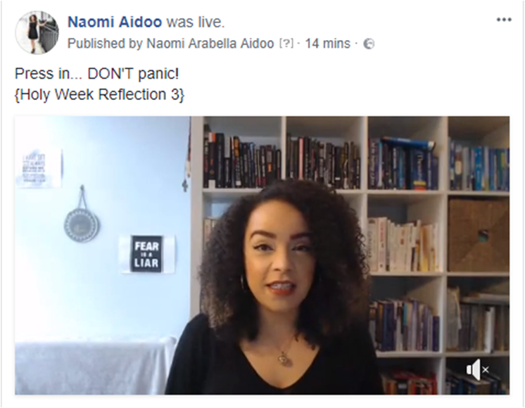 Press in... DON'T panic.