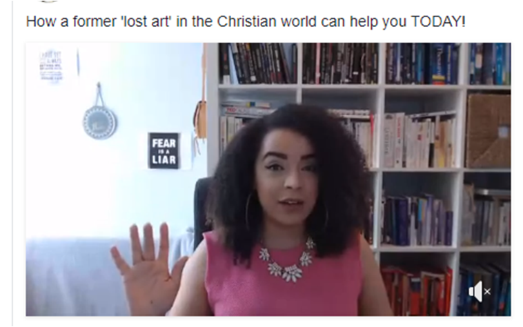 How a former 'lost art' in the Christian world can help you TODAY