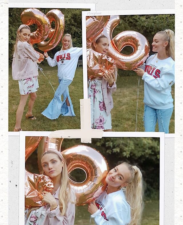 When you can share the birthday balloons by turning the 9 upside down to make it a 6 🤣
Literally had the best two weeks celebrating mine and my sister&rsquo;s birthdays. Thank you to everyone who made it so special for us - I need a good few weeks o