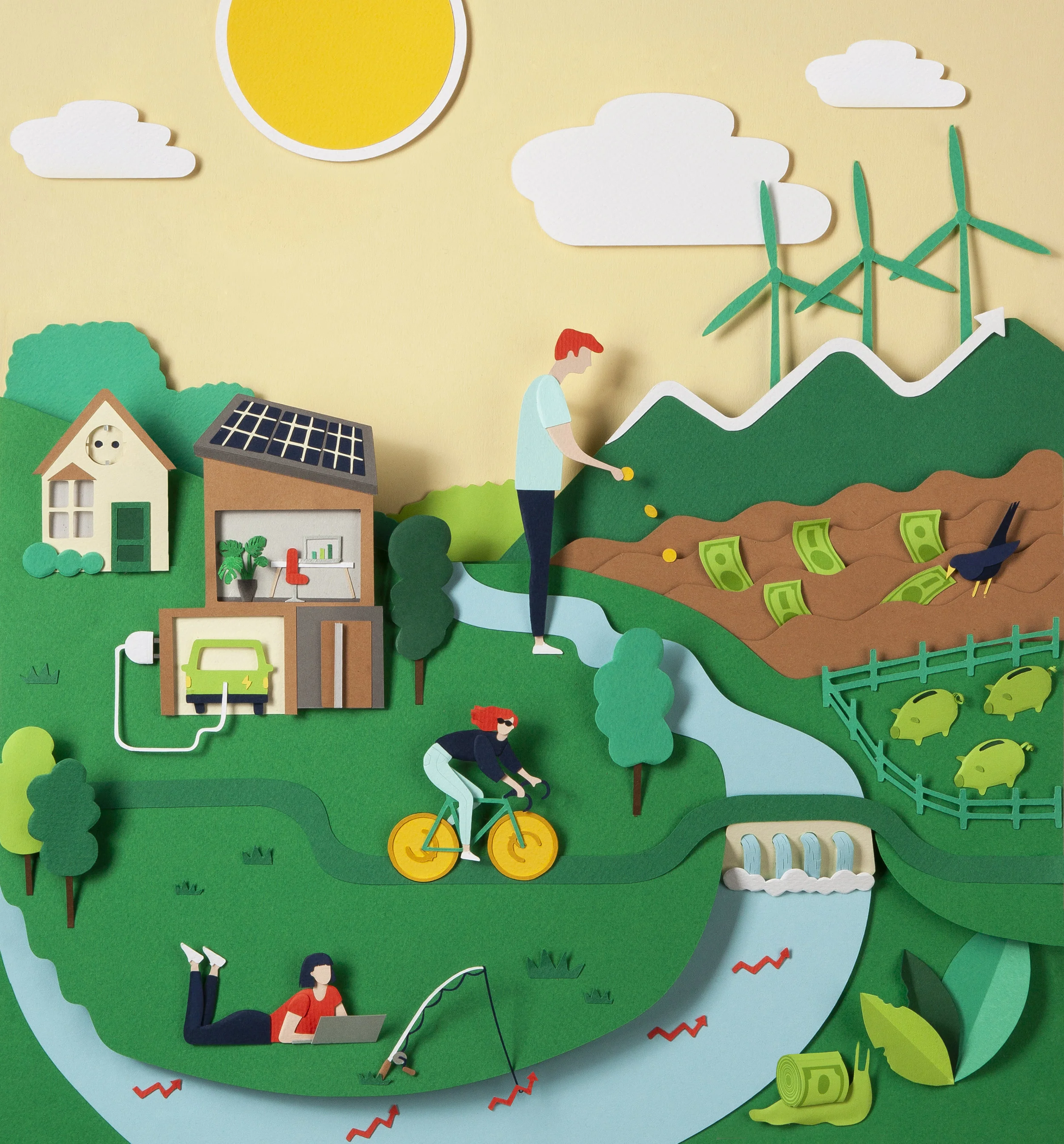 Chrismon Magazine - Green Money