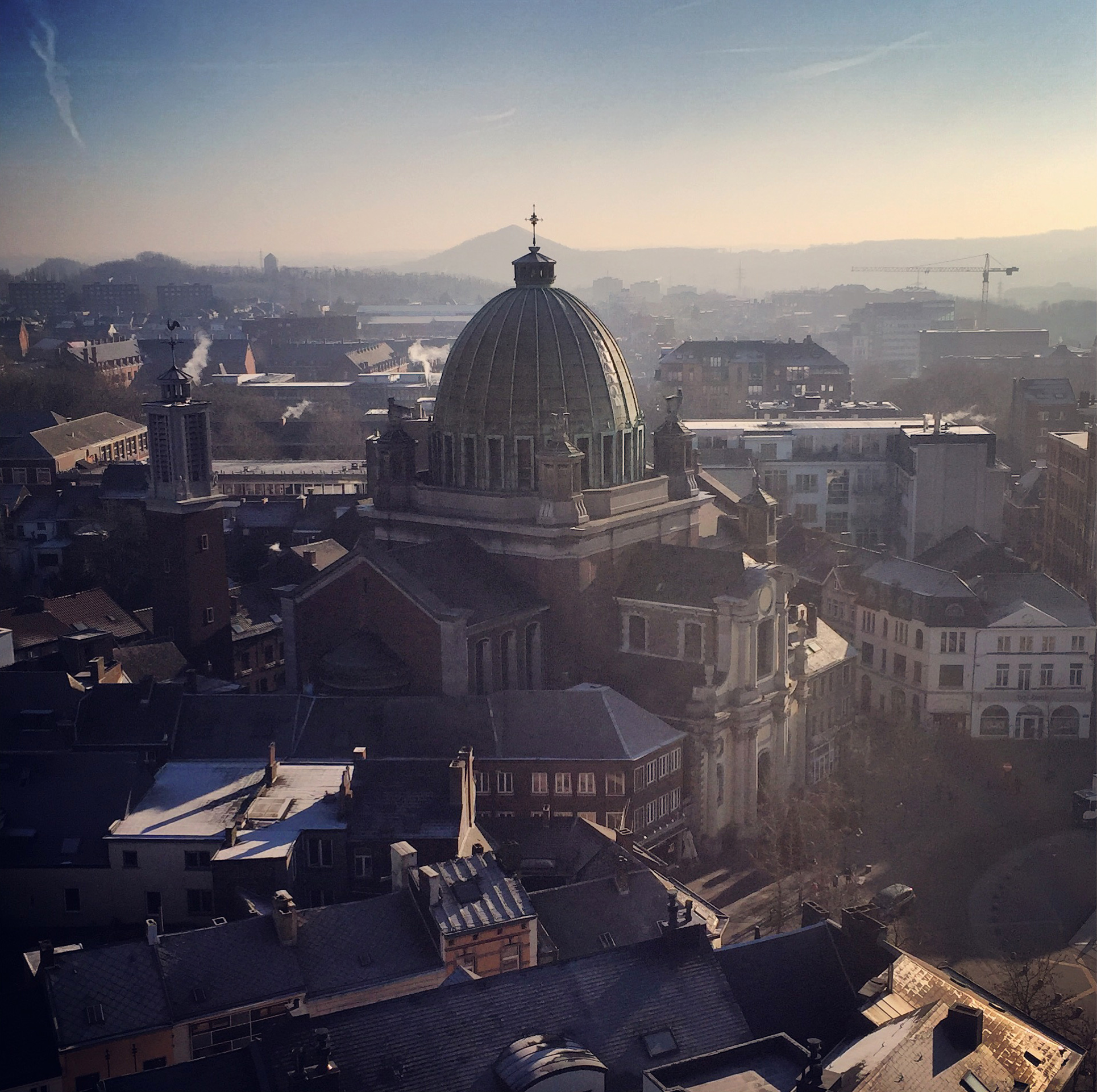 Demo session at the Charleroi Belfry, UNESCO world heritage site