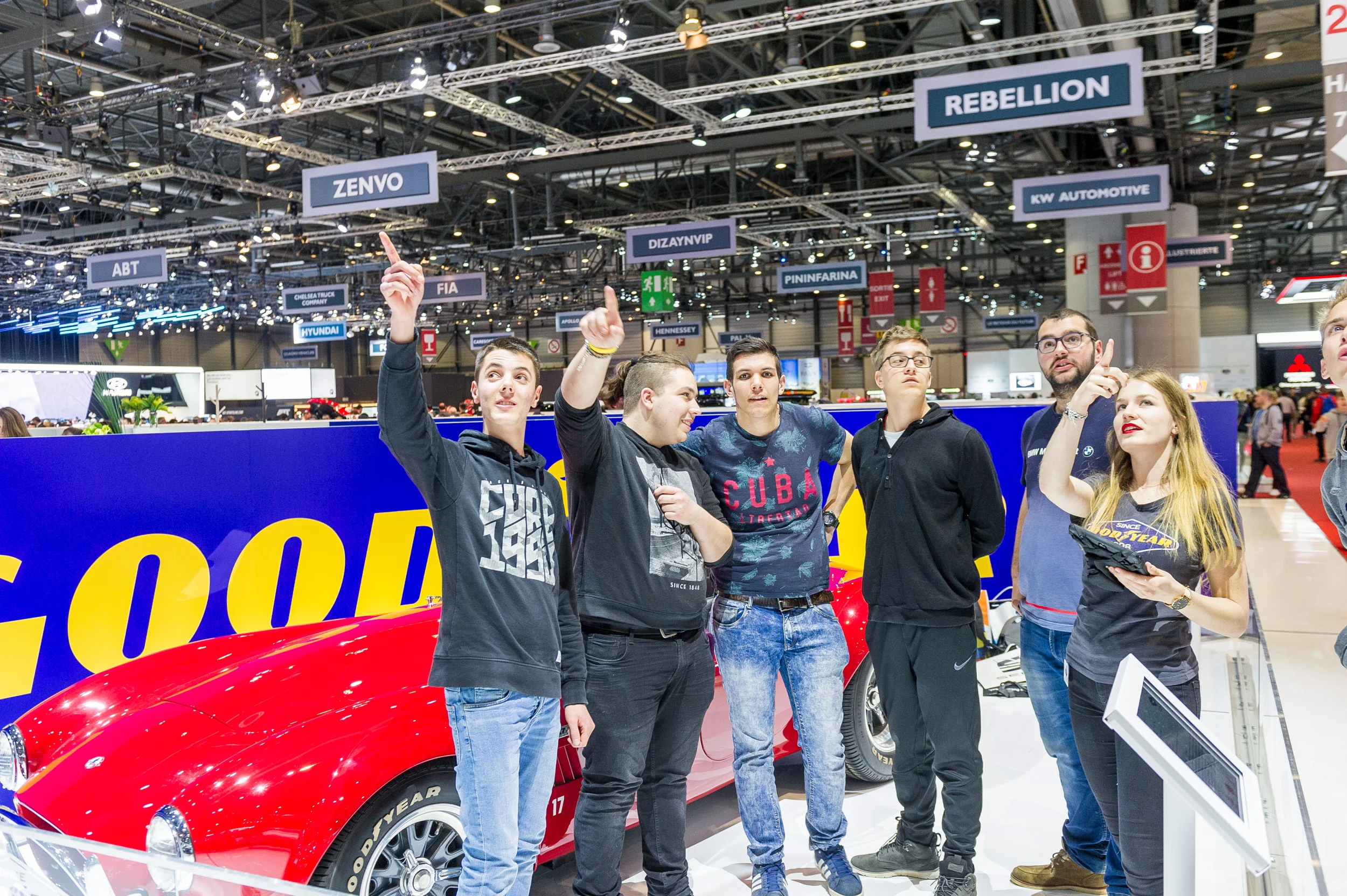 Goodyear fly you from Geneva International Motor Show to Miami Beach!