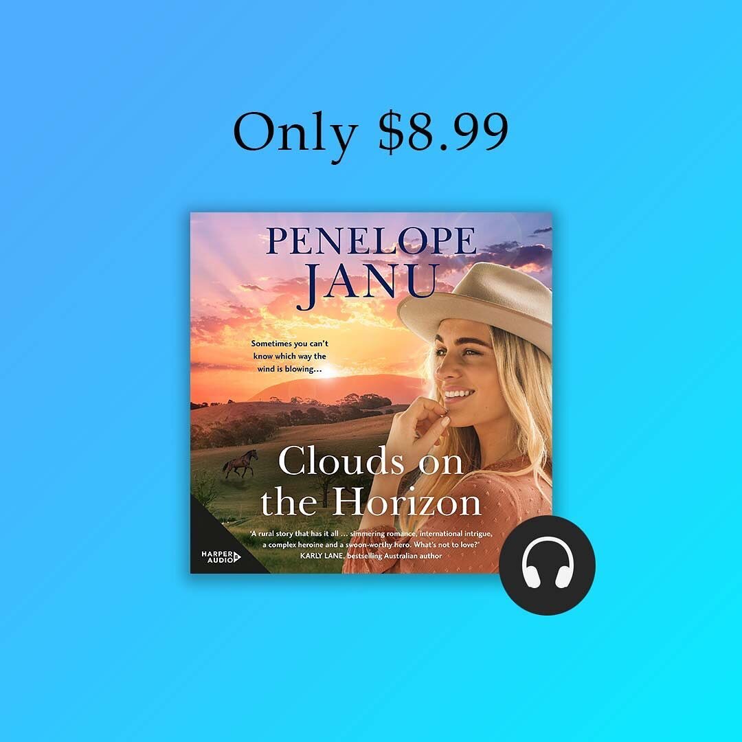 💜 Clouds on the Horizon is not only available as a paperback but in audio format and is on special on Kobo for the rest of the month🎧. I loved writing about Phoebe the paediatric occupational therapist and Sinn the Norwegian meteorologist (romance,