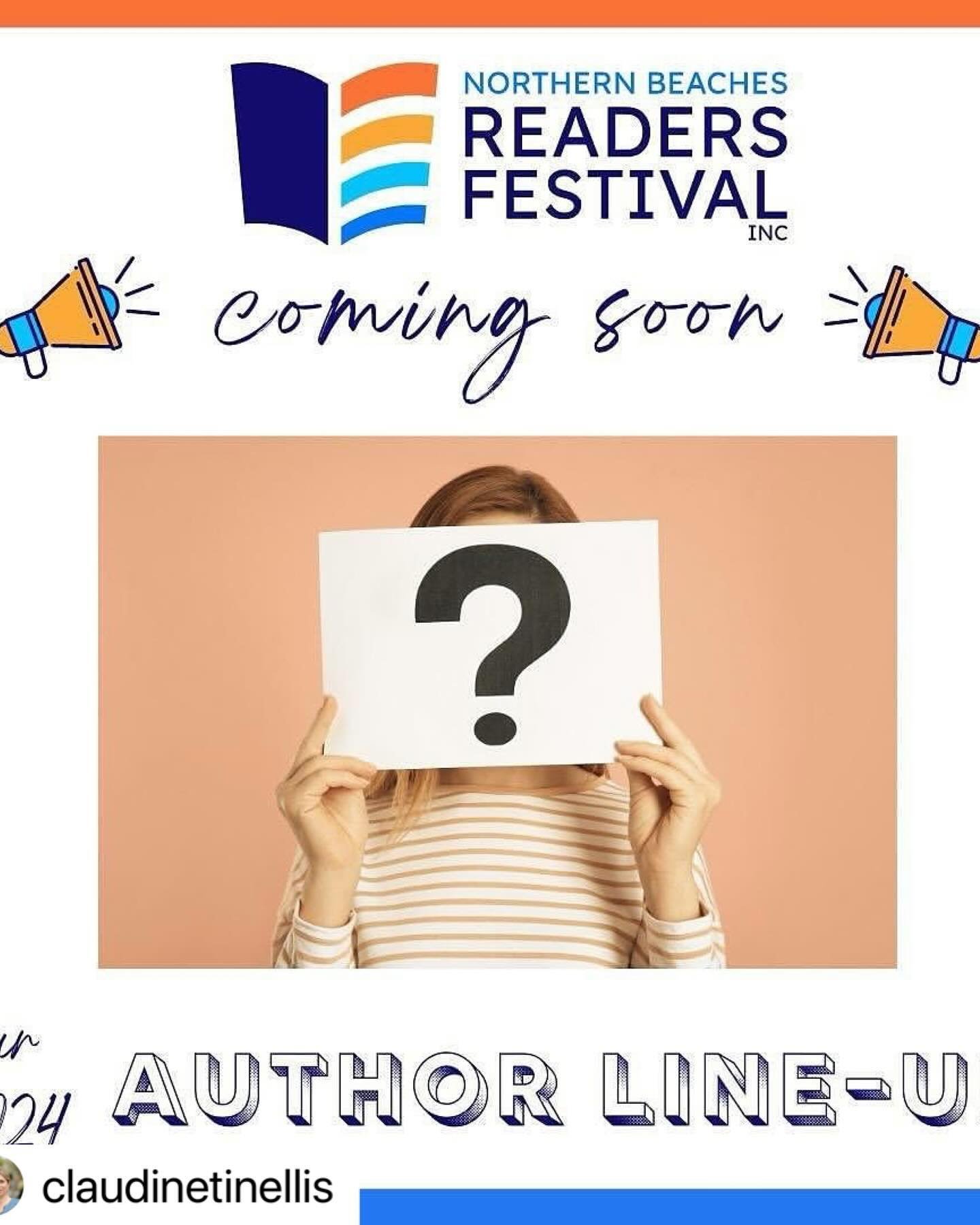 💙 Sign up to the NBRF newsletter to be the first to see the fabulous authors the festival will be bringing you on 27 - 29 September at Avalon Beach in  NSW 💙