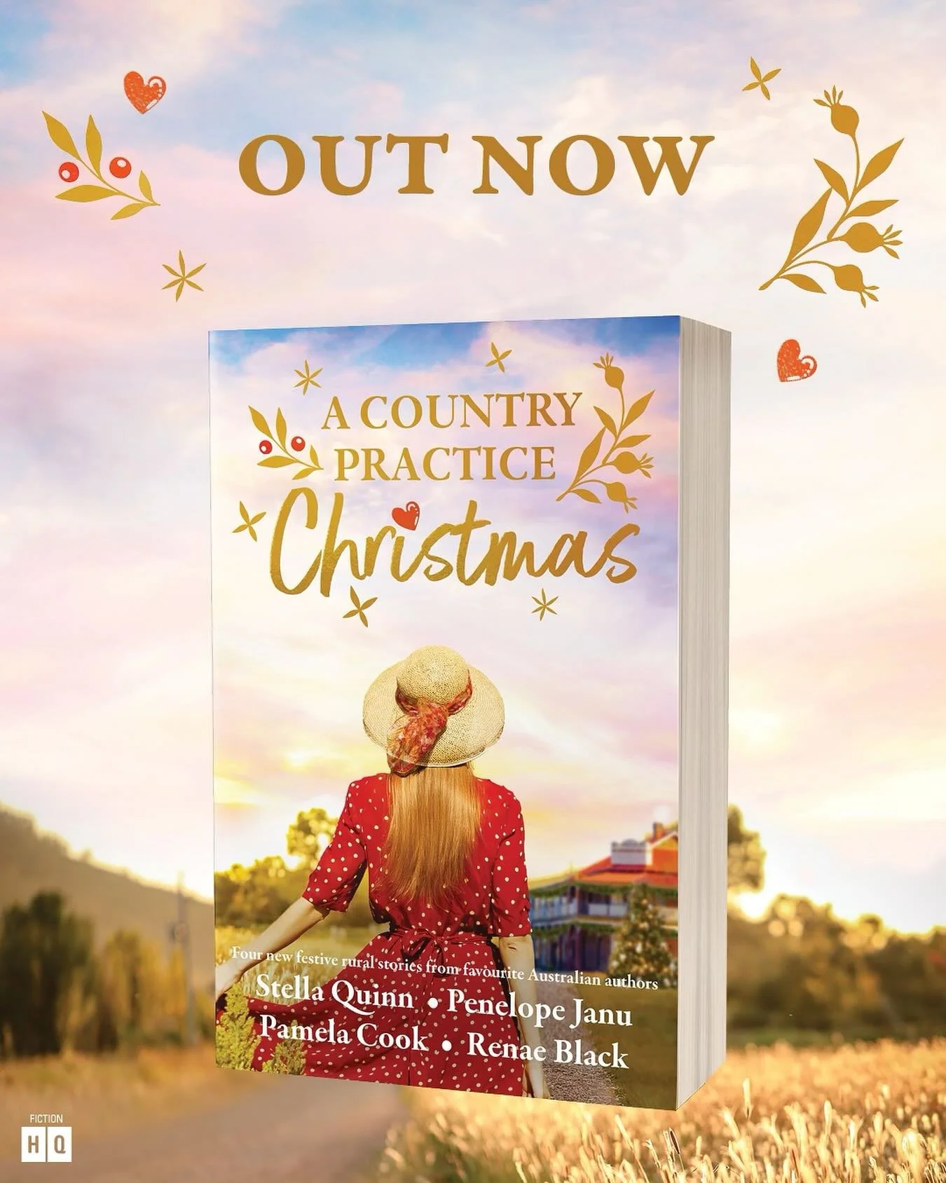 Technically (or actually, to be honest) A Country Practice Christmas isn&rsquo;t out until tomorrow (30 September) but Stella Quinn, Pamela Cook, Renae Black and I wrote these novellas with laughter, angst (and author camaraderie as we danced in the 