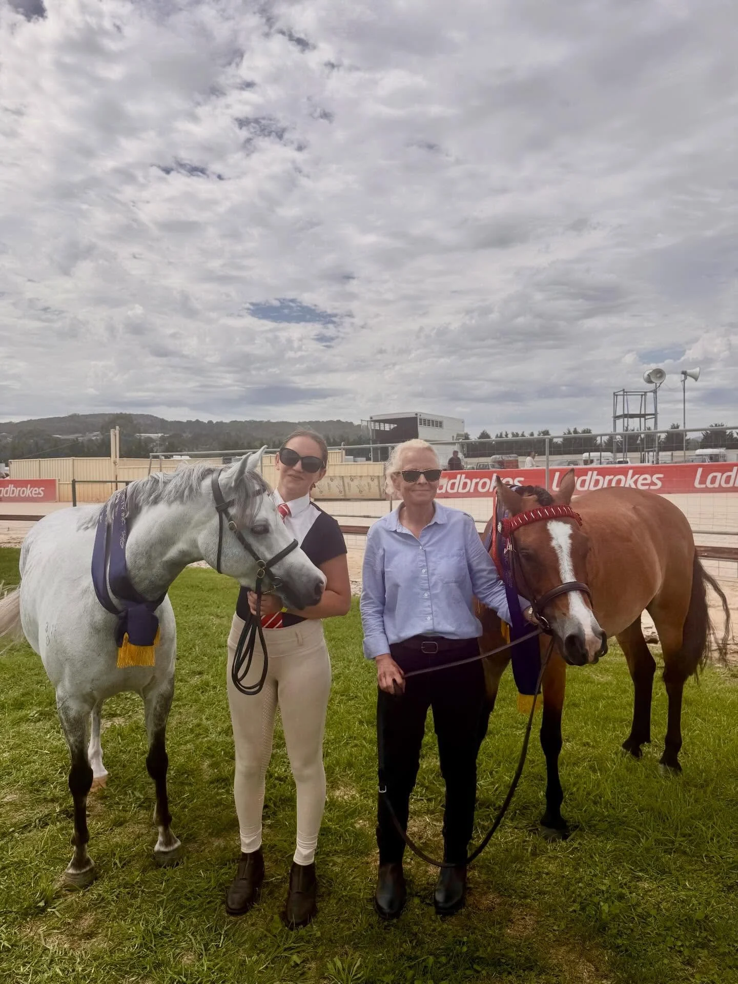 Thank you Molly and Scarlet at @mandlequestrian for a brilliant day with Noddy and Charlie (and the fearless young competitors - and their mums and dads - that Molly inspires). As you can see, Noddy was a trifle weary at the end of the day on account