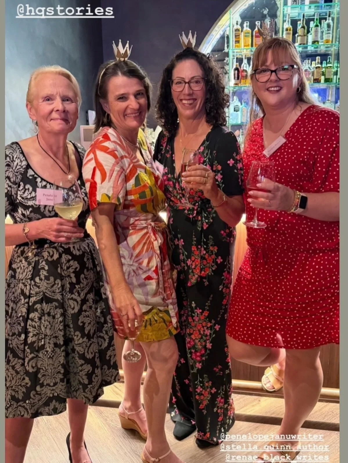The A Country Practice Christmas team! Renae&rsquo;s novella has been nominated for a RuBY on Saturday night so watch this space &hellip;.