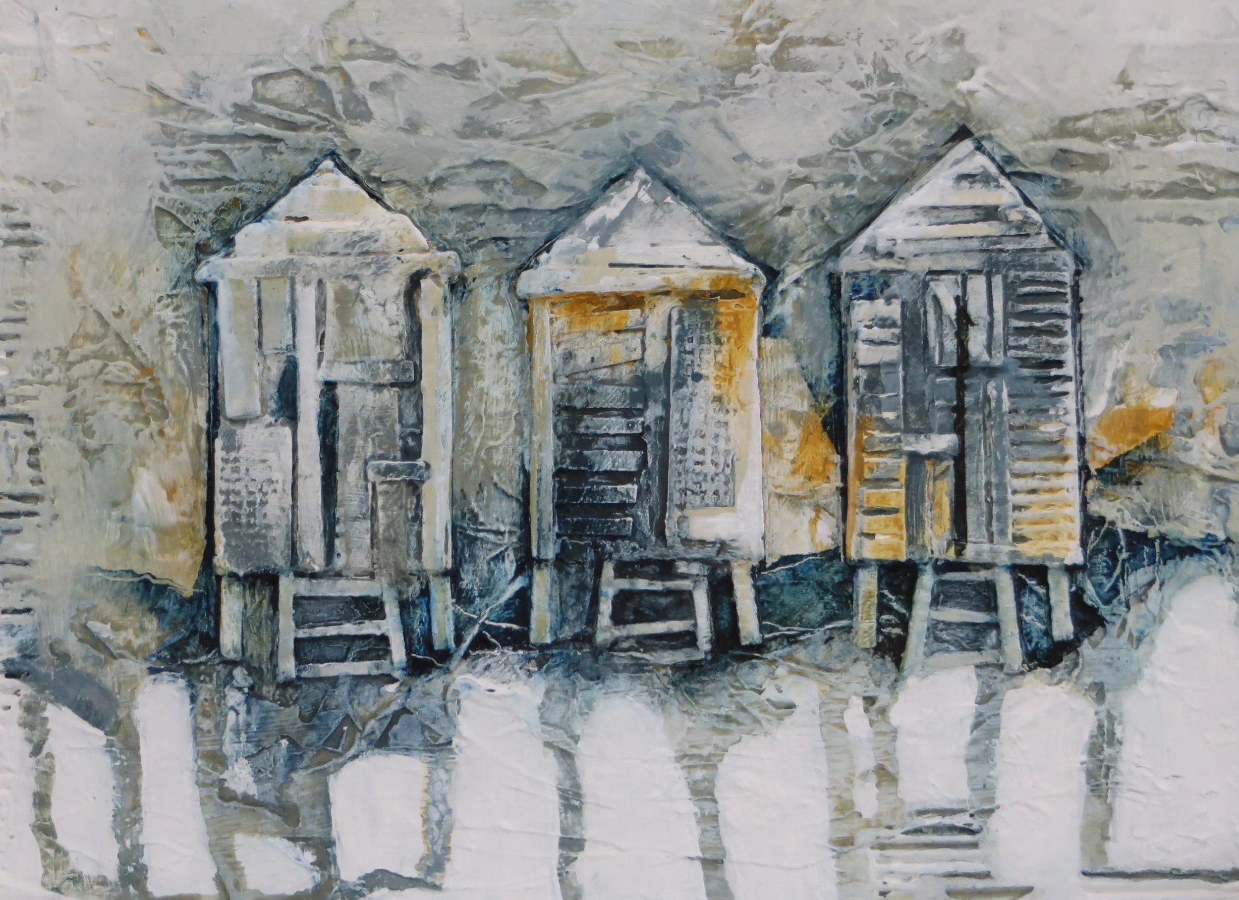 Hengistbury Head, Beach Huts