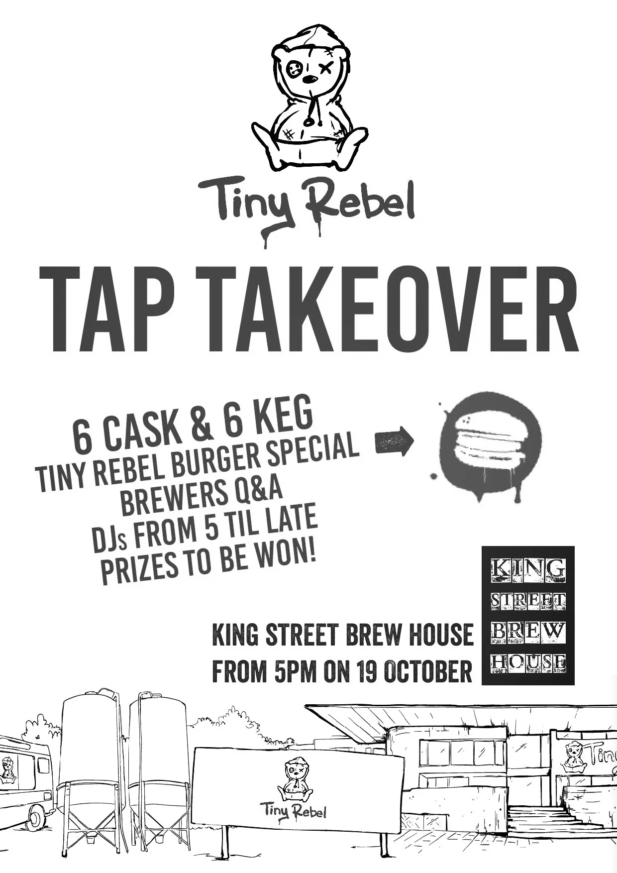 King Street Brewhouse - Tiny Rebel tap takeover.jpg