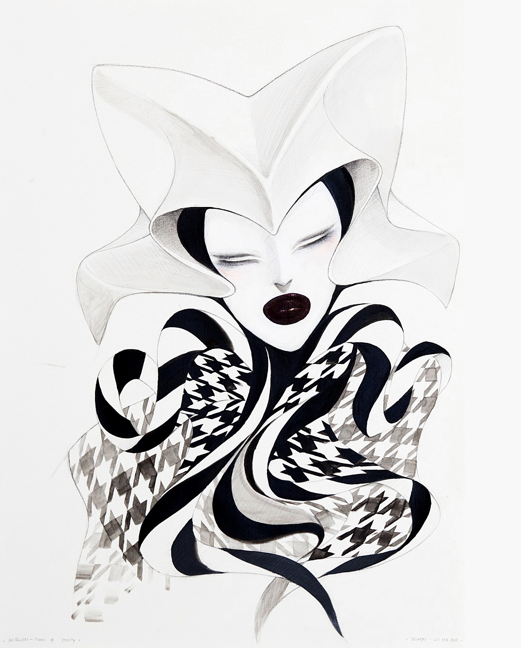 SHOWstudio - Illustrating McQueen